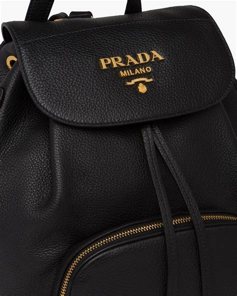 prada leather backpack sale